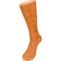 Bruno Conte Orange Circular Jacquard Pattern Dress Sock