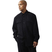 Urban Comfort Collection: Black Mélange Corduroy Set