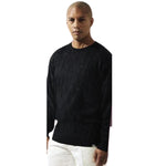 Humid Collection: Black Crewneck Sweater