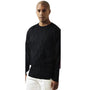 Humid Collection: Black Crewneck Sweater