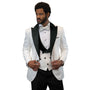 Aldebaran Collection: Men's 3-Piece Tuxedo Suit In Black