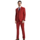 Kepler Collection: Stacy Adams Brick Solid 3-Piece Suit
