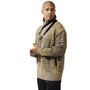 Metro Winter Collection: Men's Brown Patterned Sweater