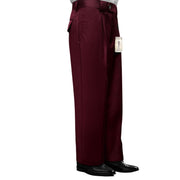 Centauri Collection: Burgundy Wide-Leg Pants