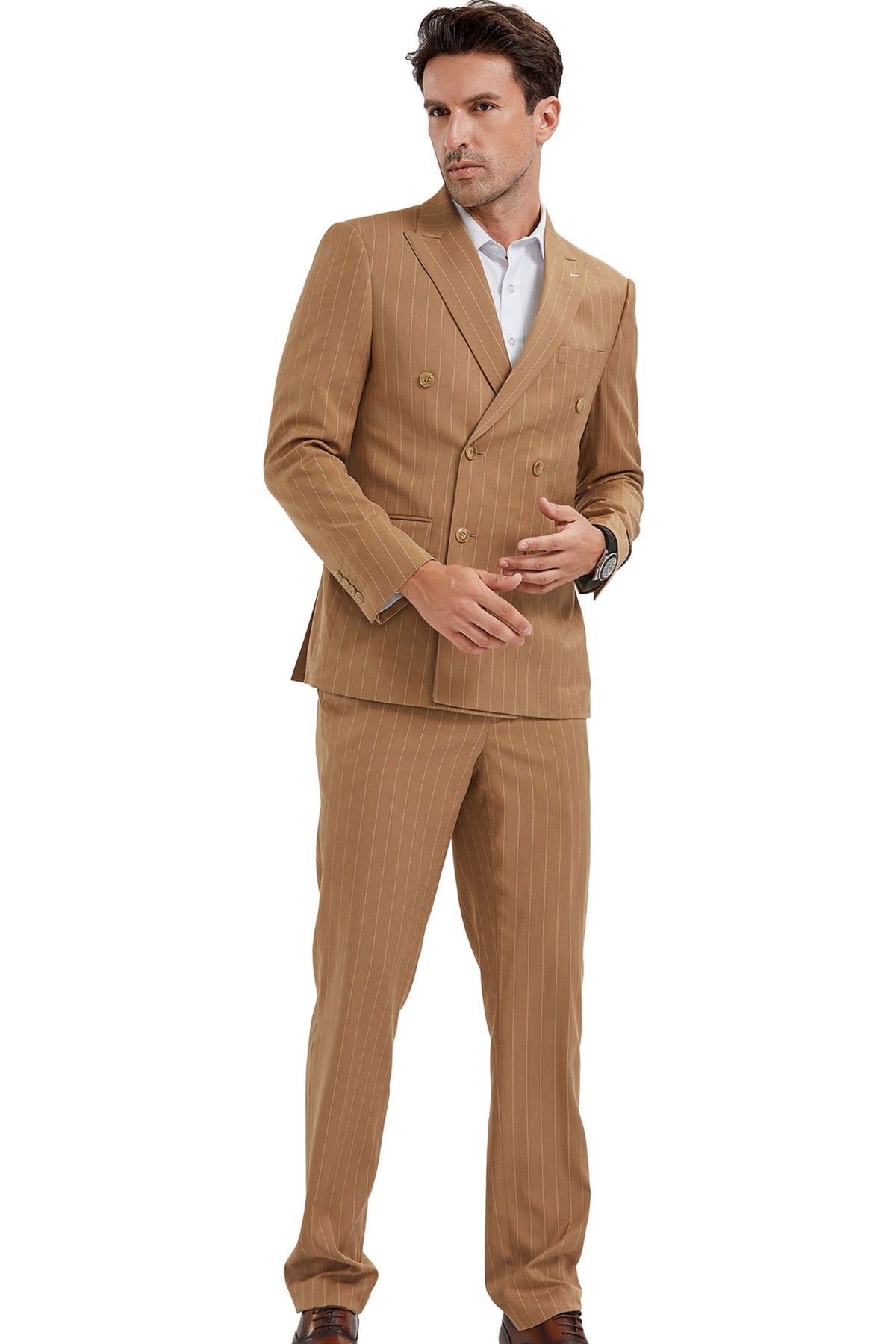 Pinstripe Suits A Classic Choice For The Modern Man Suits More
