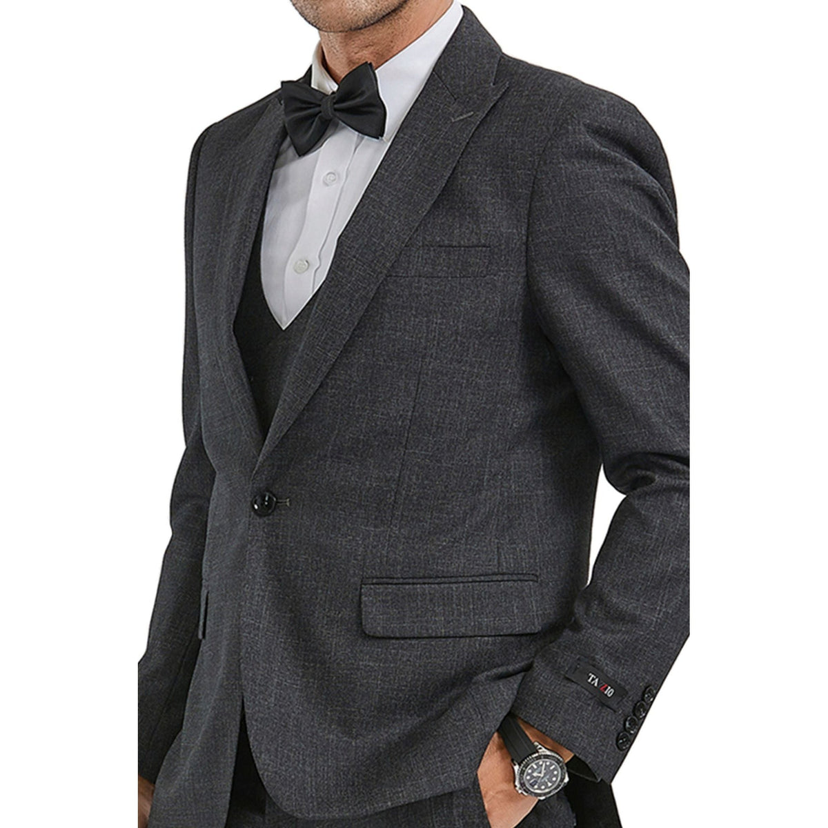 Charcoal suit - M349SK