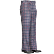 Titania Collection: Charcoal Plaid Wide-Leg Pants