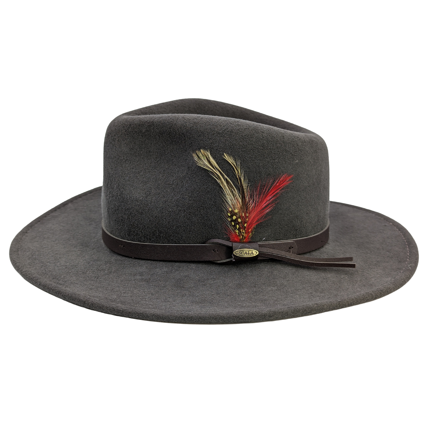 Scala crushable wool outback hat shop