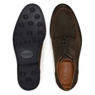 EVA rubber outsole of olive Belvedere Derby shoe