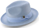 Aurorify Collection: Carolina Braided Wide Brim Pinch Fedora Matching Grosgrain Ribbon Hat
