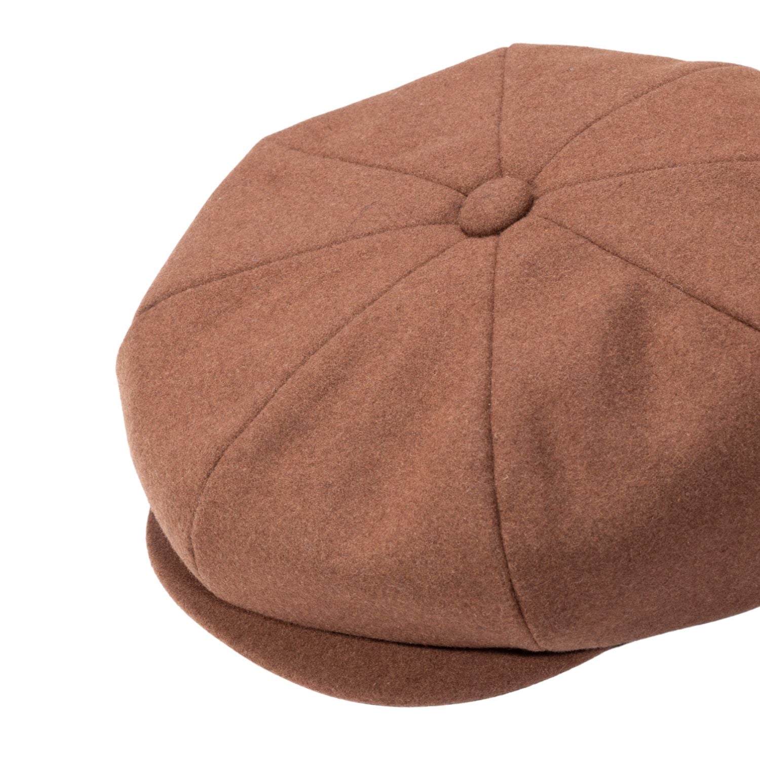 Men's Classic 8-Panel Newsboy Cap - Camel – Suits & More