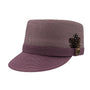 Razzelique Collection: Men's Braided Two Tone Legionnaire Hat in Lavender