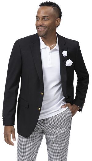 Shelley Styles Collection: Black Single Breasted Blazer