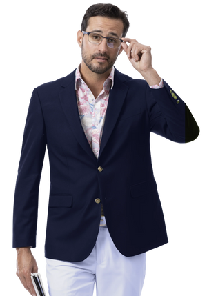 Shelley Styles Collection: Navy Single Breasted Blazer