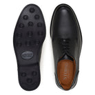 EVA rubber outsole of black Belvedere Derby shoe