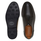EVA rubber outsole of black Belvedere Derby shoe