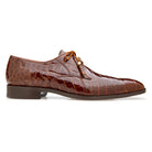 Belvedere Lago Peanut lace-up dress shoe — side view