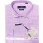 Sedna Collection: High-Quality Lavender Self-Textured Modern Fit Men's Dress Shirt