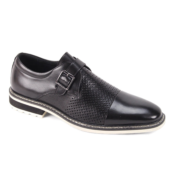 ドレス/ビジネス ASCLO Monk Strap Derby  Shoes  27 Les-Black--01_grande.jpg?v=