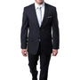 Essential Elegance Collection: Men's Two-Piece Suit Slim Fit with Notch Lapel In Charcoal - Slim Fit