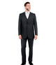 Valiant Vintage Black Pinstripe Three-Piece Suit – Classic Fit