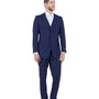 Atlas Heritage Collection: Three-Piece Solid Navy Blue Suit