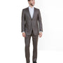 Avalon Collection: Sharkskin Two-Piece Suit – Cocoa