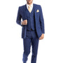 Statesman Collection: Blue Three-Piece Suit – Hybrid Fit