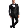 Metropolis Modern Collection: Black Two-Piece Suit – Skinny Fit