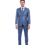 Apollo Collection Ocean Sharkskin Three-Piece Suit – Hybrid Fit