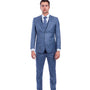 Apollo Collection Ocean Sharkskin Three-Piece Suit – Hybrid Fit