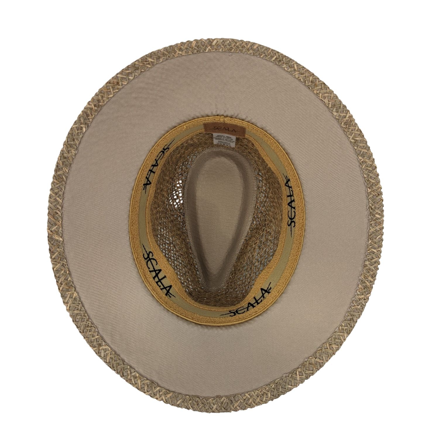 Twisted Seagrass Safari Hat 3 Inch Brim-Khaki – Suits & More