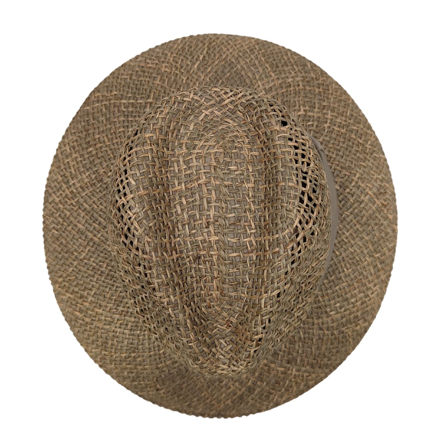 Twisted Seagrass Safari Hat 3 Inch Brim-Khaki – Suits & More