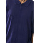 Chemise Collection: Navy Polo Knit Shirt