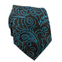 Brogue Charm Collection: Woven Tie In Teal