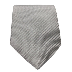 Linear Luxe Collection: Silver Linear Tie