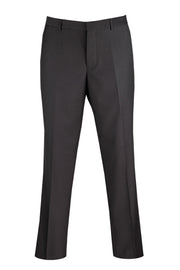 Medusa Collection: Wool Feel Modern Fit Dress Pants in Black