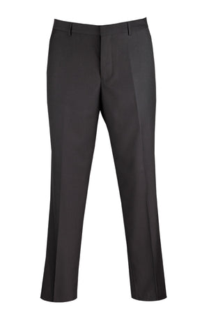 Medusa Collection: Wool Feel Modern Fit Dress Pants in Black