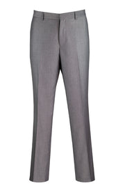 Medusa Collection: Wool Feel Modern Fit Dress Pants in Grey