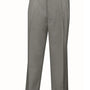 Wool Feel Regular Fit Dress Pants - Available in Grey and Burgundy