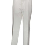 Wool Feel Slim Fit Dress Pants - Available in White