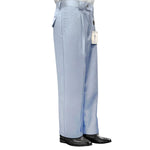 Centauri Collection: Powder Wide-Leg Pants