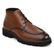 Antique Tan Hornback and Italian Calfskin Chukka Boot by Belvedere