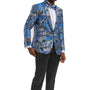 Stylefyre Collection: Men's Single-Breasted Jacket In Royal