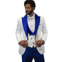 Aldebaran Collection: Men's 3-Piece Tuxedo Suit In Royal