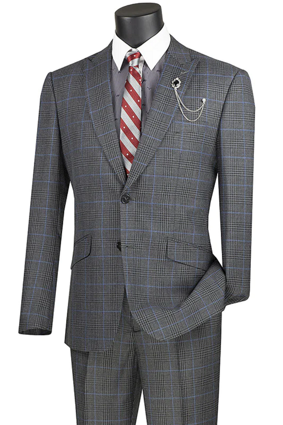 Pledge Suits Glen Plaid Suits: Classic Patterns, Modern Fit | Suits & More