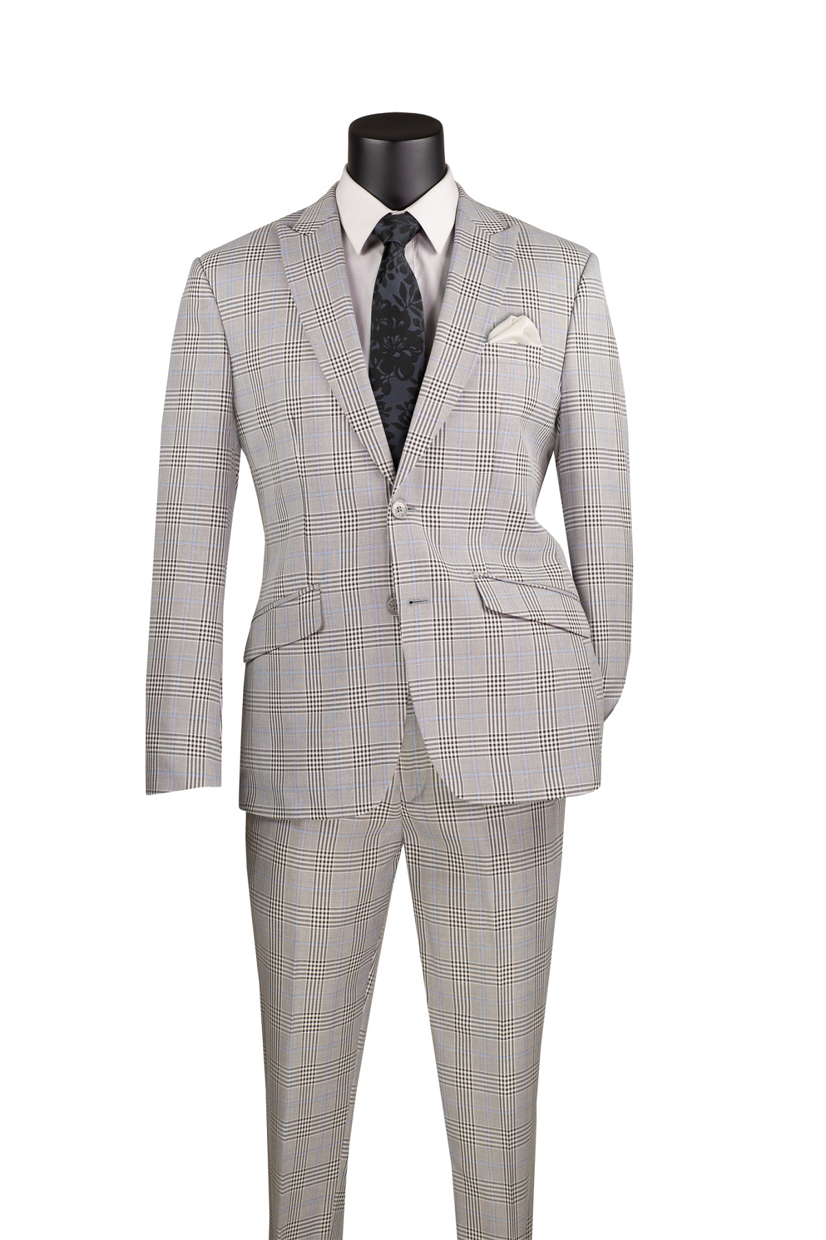 Extra Slim Fit Suit Mens Olive Green Glen Plaid Suit Extra Slim Fitted Pants