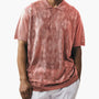 Chic Chelli Shirt Collection: Pink Diamond Pattern Three-Button Polo