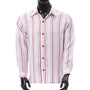 Crimson Lane Collection: Montique Men’s Red Stripe Long Sleeve Shirt