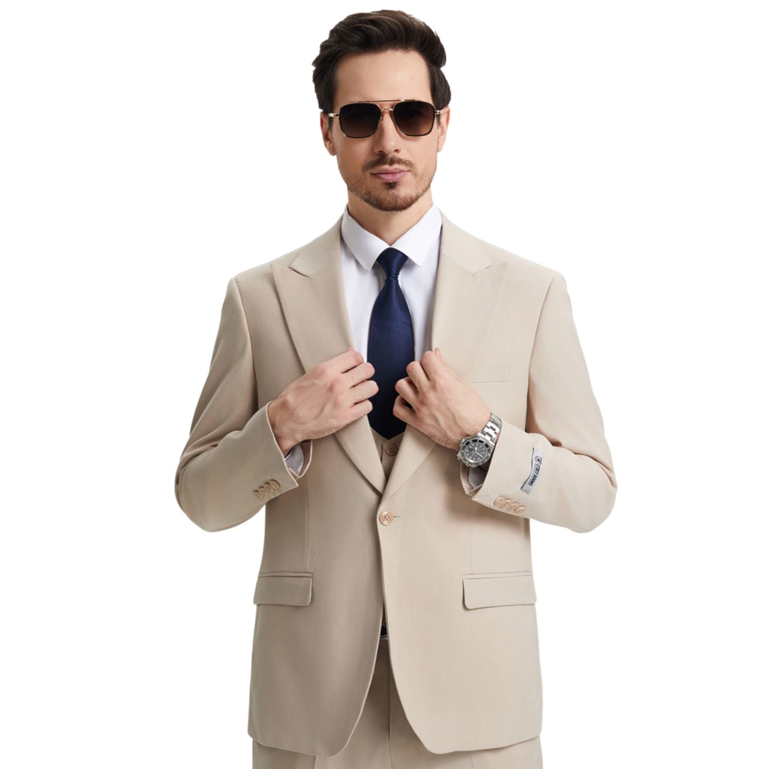 Forest Green 2 Piece Glen Plaid Suit - Regular Fit – Suits & More